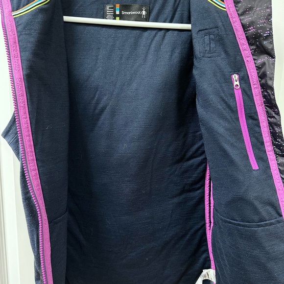 EUC Smartwool Women's Smartloft 60 Hoodie Vest size M - Picture 5 of 9